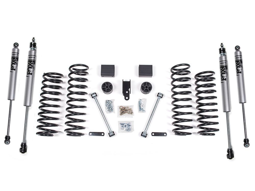 ZONE 2007-2011 JEEP WRANGLER JK 2-DOOR 3" SUSPENSION LIFT KIT,FOX SHOCKS
