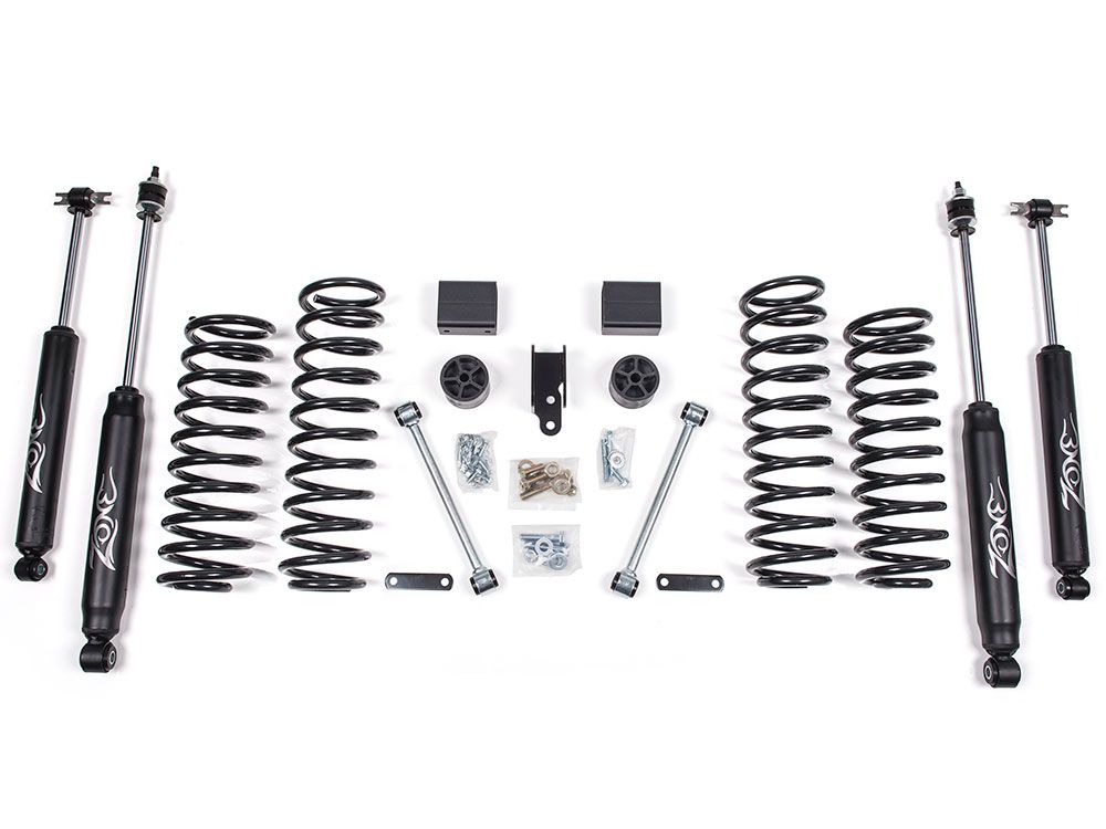 ZONE 2007-2011 JEEP WRANGLER JK 2-DOOR 3" SUSPENSION LIFT KIT,NITRO SHOCKS