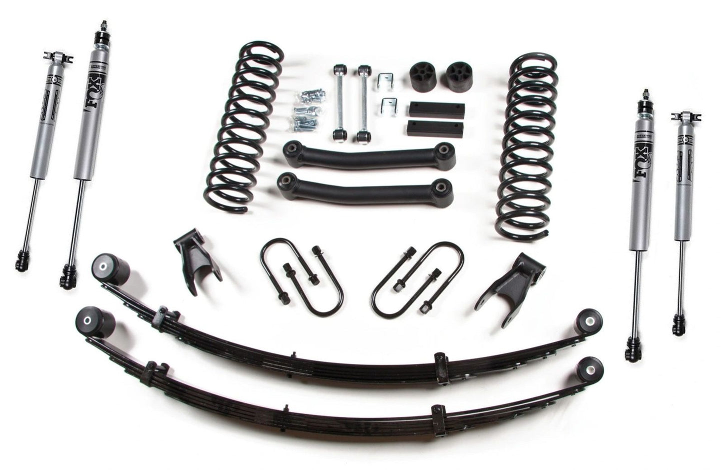 ZONE 4.5" COIL SPRING LIFT KIT WITH FOX SHOCKS,84-01 JEEP XJ WITH CHRYSLER REAR