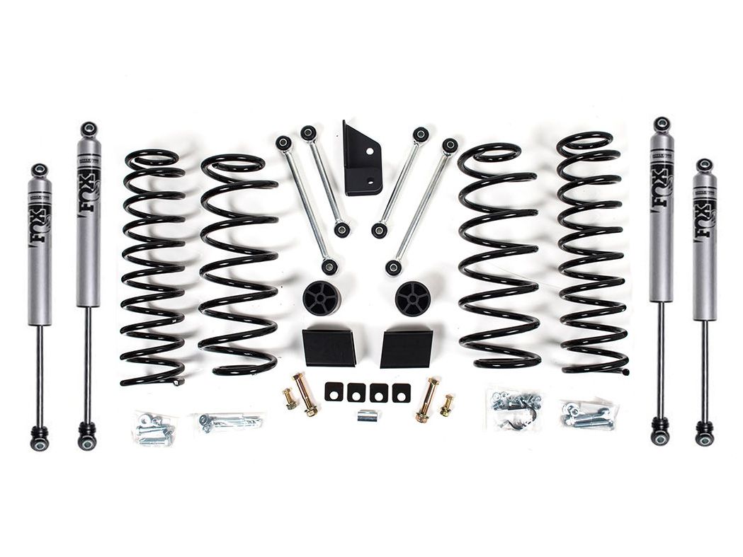 ZONE 2018-2025 JEEP WRANGLER JL 2-DOOR 3" SUSPENSION LIFT KIT WITH FOX SHOCKS