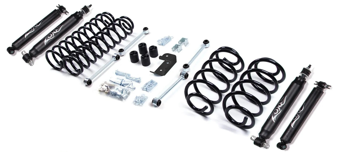 ZONE 2003-2006 JEEP WRANGLER TJ 3" SUSPENSION LIFT KIT,NITRO SHOCKS