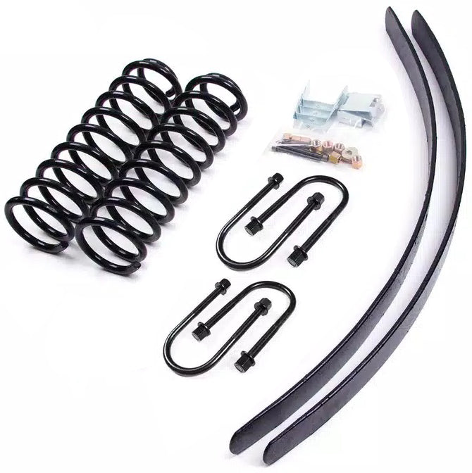 ZONE 3" COIL SPRING LIFT KIT,84-01 JEEP XJ W/DANA 35 REAR AXLE