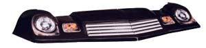 RUBBER NOSEPIECE,70-81 CAMARO,BLACK