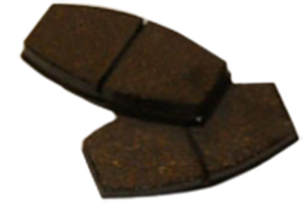 BRAKE PADS,OEM,STD,BLACK,PAIR UX