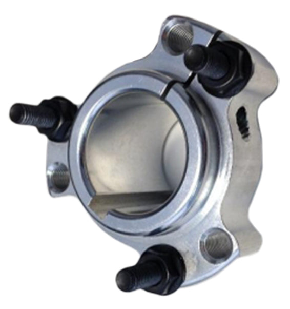REAR HUB,1 1/4 SINGLE PINCH,1/4-28,POLISHED,BADM