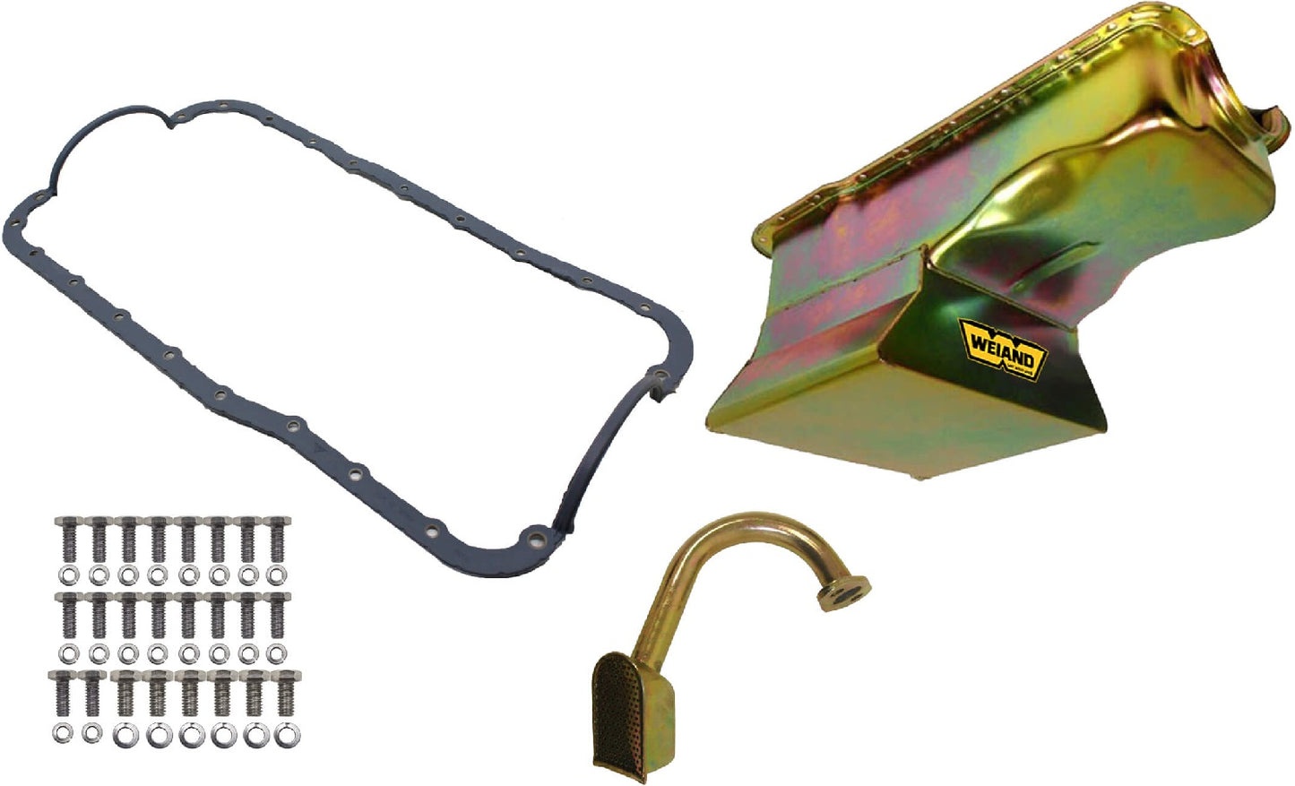 OIL PAN KIT,351W,65-87,ZINC,9" FRONT SUMP