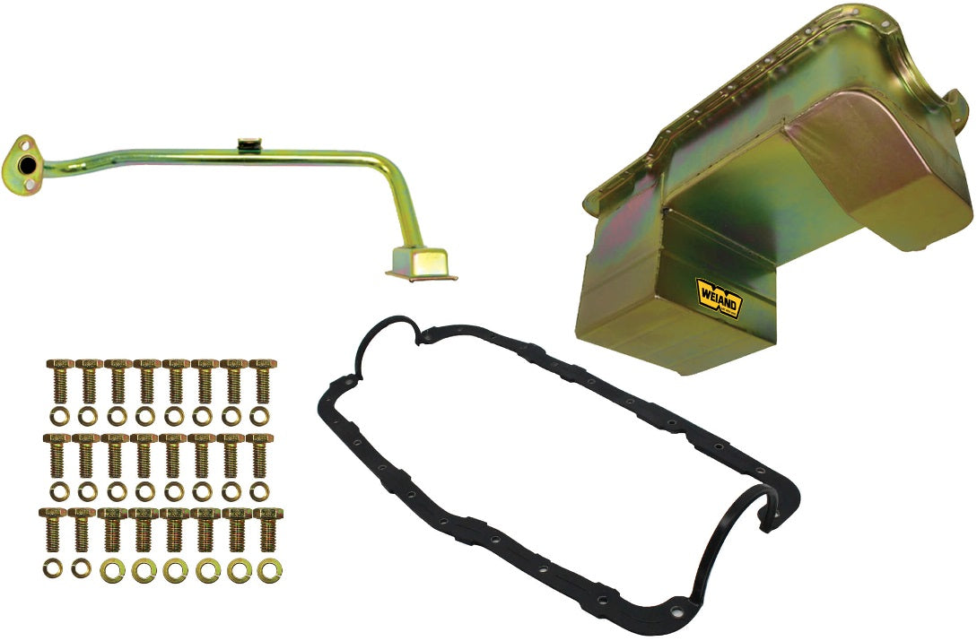 OIL PAN KIT,351W,79-93 MUSTANG,ZINC,REAR SUMP