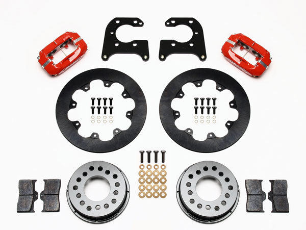 BIG FORD DRAG KIT,2.50",REAR,11.44",RED