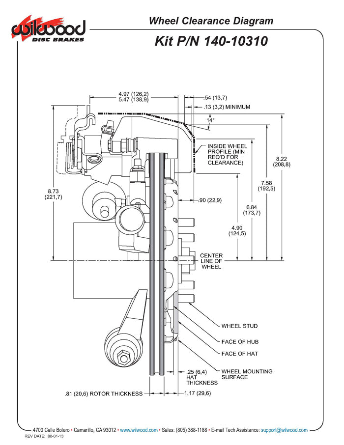 00-09 HONDA S2000,REAR,CPB,12.88",DRILLED