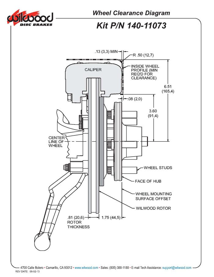 70-73 FORD MUSTANG KIT,FRONT,FDL,11"