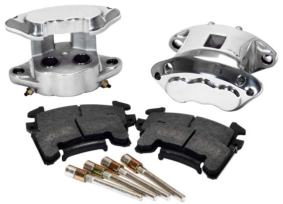 D-154 CALIPER & PAD SET,2P,REAR,0.81,POLISHED