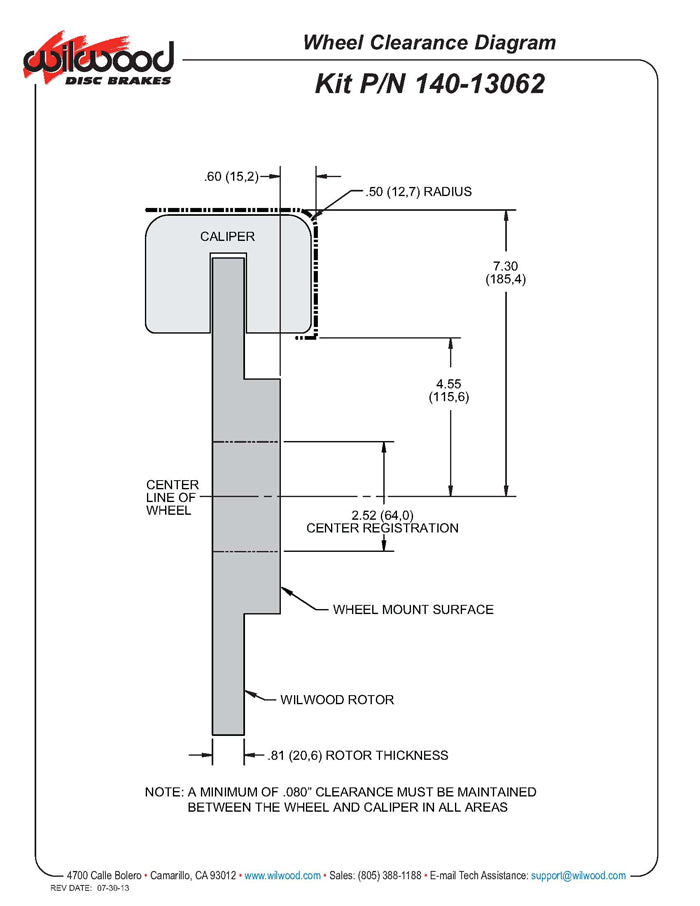 MINI-COOPER KIT,FRONT,DP6,13",DRILLED,RED