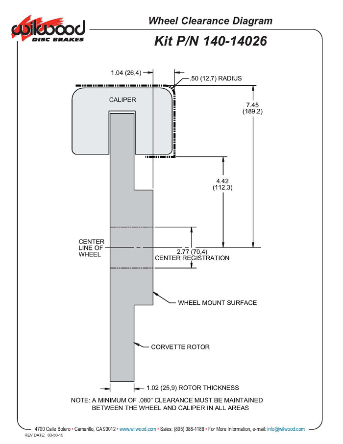97-13 CORVETTE CALIPER KIT,REAR,SL4,RED