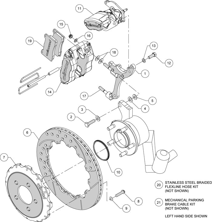 06-15 MAZDA MIATA,REAR,13",RED,DRILLED
