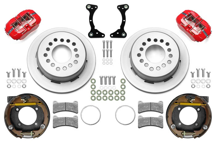 AIR RIDE SYSTEM,ARMS,BARS,WILWOOD 11" BRAKES,RED CALIPERS,78-88 GM G-BODY