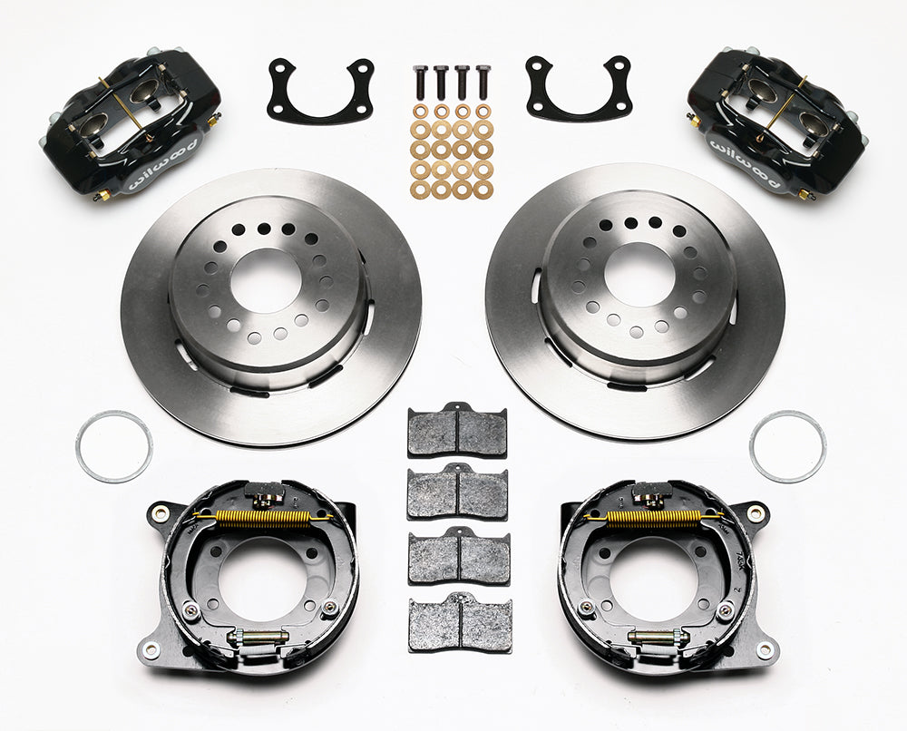 COILOVER SYSTEM,CURRIE REAR END,WILWOOD 13/12" BRAKES,BLACK,65-66 IMPALA,B-BODY