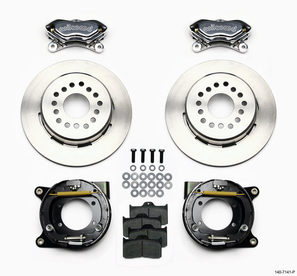 67-69 GM F-BODY FULL DISC BRAKE KIT & 2" DROP SPINDLES & ARMS,12" ROTORS,POLISH