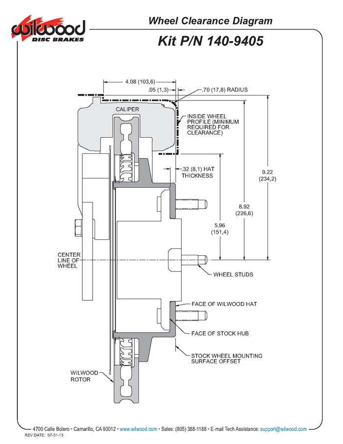 99-11 GM 2500/3500 TRUCK/SUV W/4.63" CENTER,REAR,TC6R BLACK CALIPERS,16" ROTORS