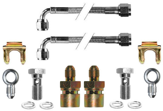 93-00 HONDA CIVIC FULL DISC BRAKE KIT,12" DRILLED,BLACK,2.46 OFFSET REAR