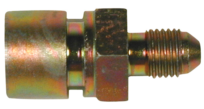 BRAKE FITTING,7/16"-24 I.F. TO -3AN,CLIP