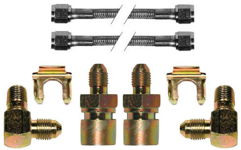 HOSE KIT,99-03 SUBARU WRX,REAR,-3 AN