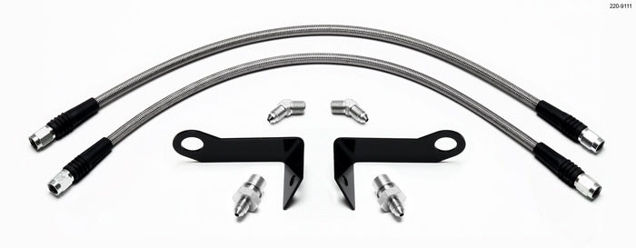 HOSE KIT,05-UP MUSTANG FRONT,W/SL4,SL6