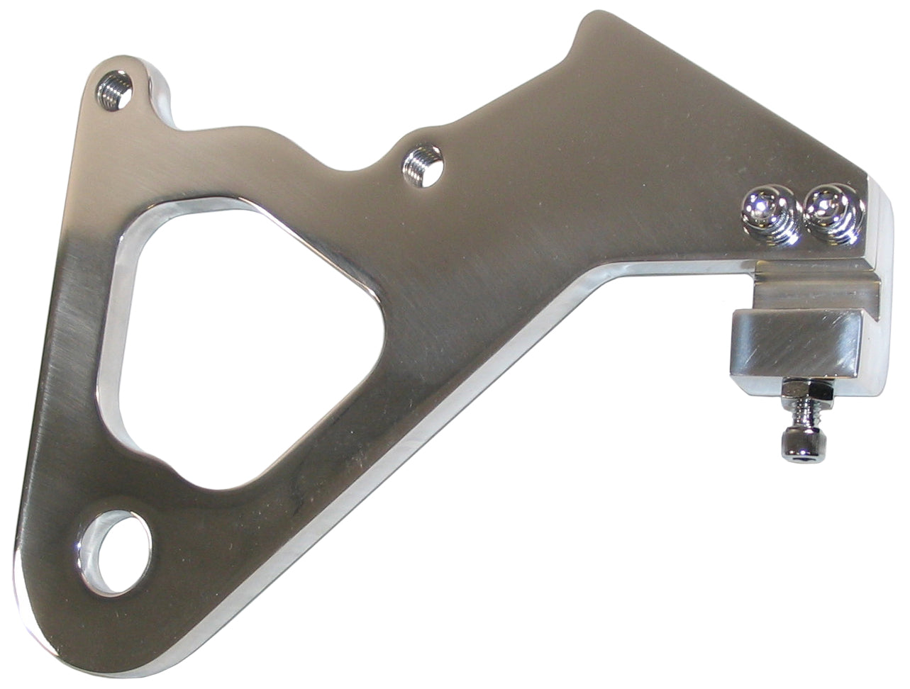 CALIPER BRACKET,GP310,2000-UP DYNA,POLISHED