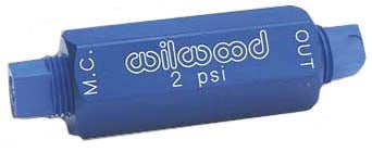 RESIDUAL PRESSURE VALVE,INLINE,2 LB.