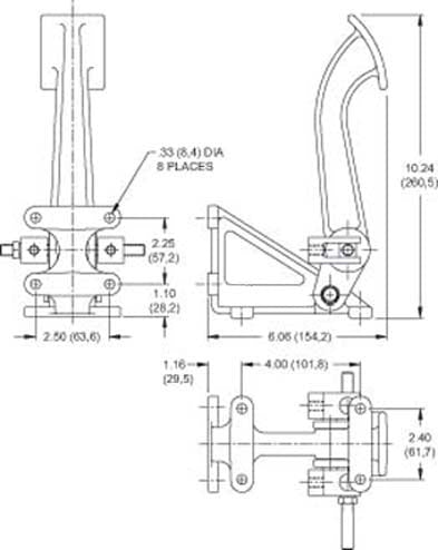 BRAKE PEDAL ASSY,W/BALANCE BAR,SHORT