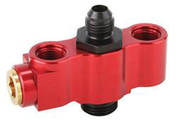 MANIFOLD FITTING,3 PORT,-8 AN > -6 AN