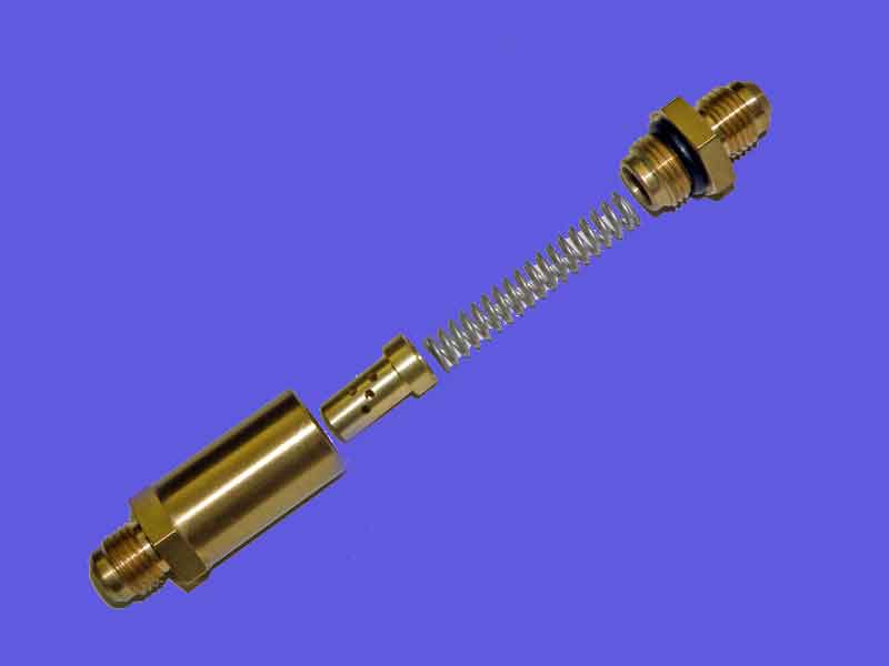 SHUTTLE VALVE,BRASS,-6 AN