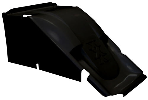 HOOD,DUAL DUCT,BLACK