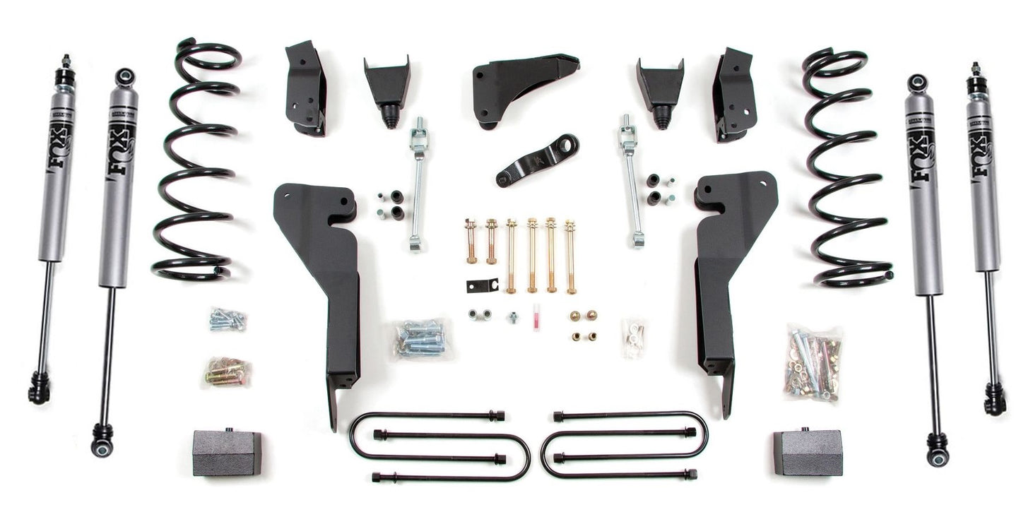 ZONE 2003-2007 DODGE RAM 2500,3500 4WD DIESEL,3.5" REAR AXLE,6" COIL SPRING LIFT