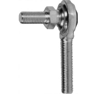 ROD END,MALE,RIGHT,1/4" W/STUD