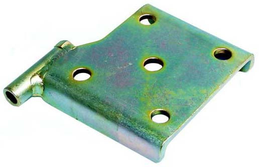 SPRING PLATE,SHOCK,STEEL,1/2" DROP,RIGHT