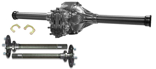 QUICK CHANGE REAR END ASSEMBLY,STREET ROD,10" CHAMP,58",W/AXLES