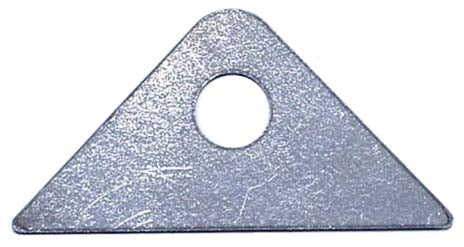 WELD TAB,1/8 THICK,1/2 HOLE,13/16 T,TRI.