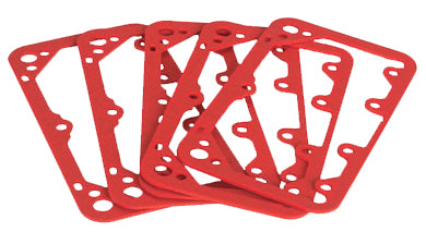 FUEL BOWL GASKETS,5 PK,NON-STICK RED