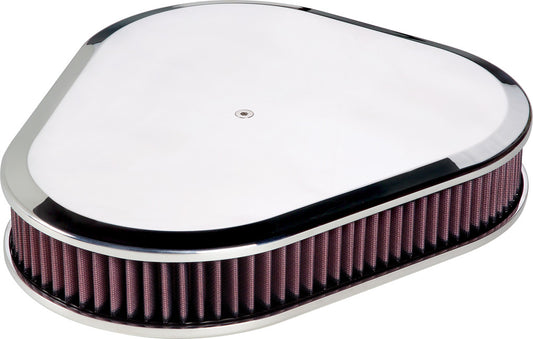 AIR CLEANER,LARGE TRIANGLE,SMOOTH,POL