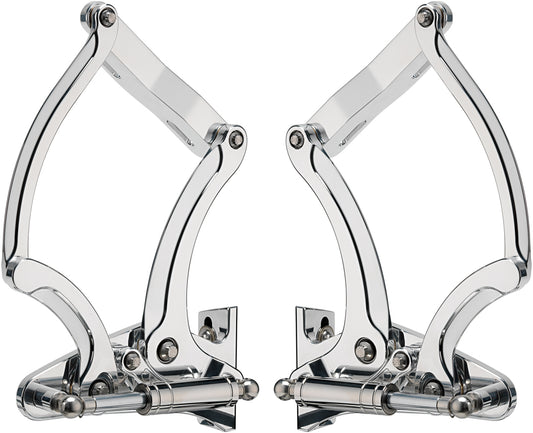 HOOD HINGES,55-56 CHEVY,POLISHED