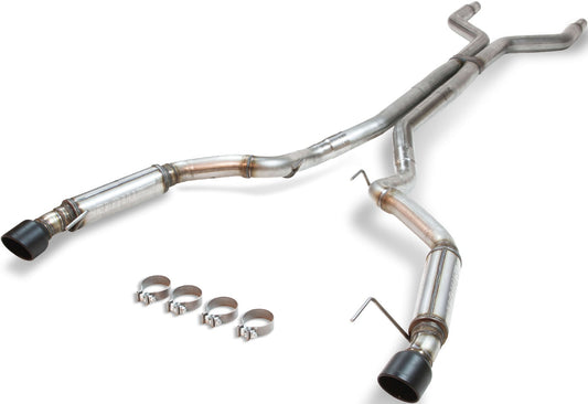CAT-BACK EXHAUST,15-17 MUSTANG GT,5.0L,DUAL OUT REAR