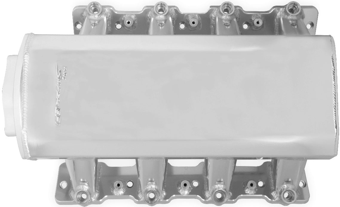 INTAKE MANIFOLD,LS1/2/6,FRONT 92MM,FAB,SILVER
