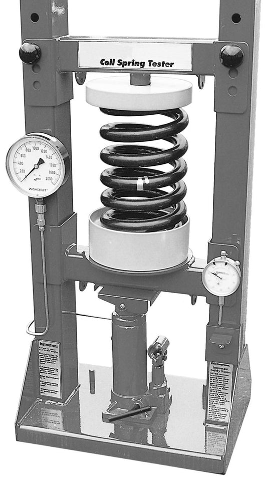 COIL SPRING TESTER,HYDRAULIC,2000#