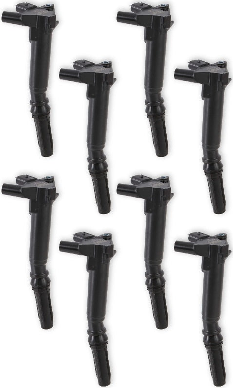 IGNITION COILS,10-17 FORD F,6.2,BLACK,8PK