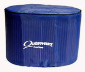 LEGENDS OVAL 3" TALL FILTER COVER,BLUE