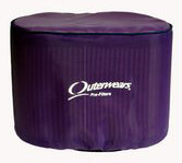 LEGENDS OVAL 3" TALL FILTER COVER,PURPLE