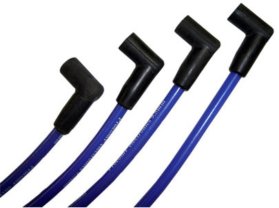 SPARK PLUG WIRES,10.5,UNDER,90F-90F,BLUE