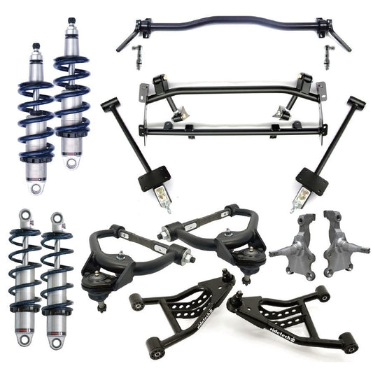 COILOVER & 4-LINK SYSTEM,CONTROL ARMS,SPINDLES,SWAY BAR,68-74 NOVA