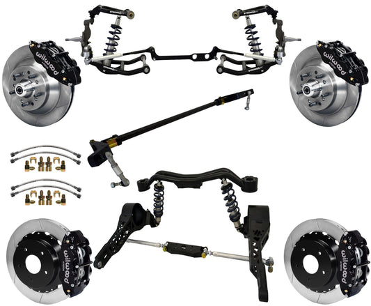 COILOVER SYSTEM,WILWOOD 13" BRAKES,65-67