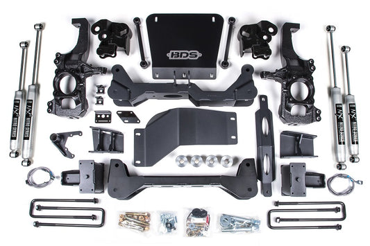 BDS 20-23 CHEVY/GMC 2500/3500 HD 5" NTBD SUSPENSION LIFT SYSTEM W/O OVERLOADS